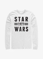 Star Wars  Since 1977 Long Sleeve T-Shirt