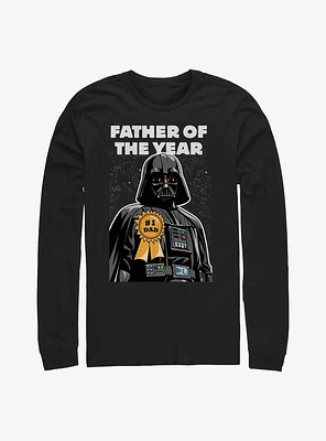 Star Wars Father's Day Father Of The Year Long Sleeve T-Shirt