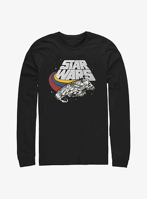 Star Wars Fly Falcon Long Sleeve T-Shirt