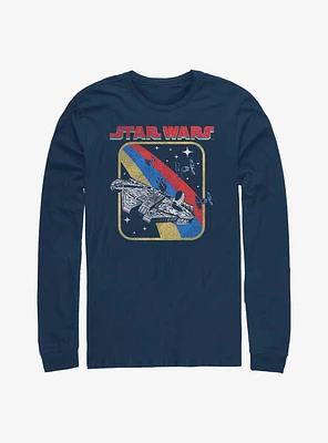 Star Wars Retro Falcon Long Sleeve T-Shirt