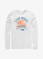 Star Wars Sunset Long Sleeve T-Shirt