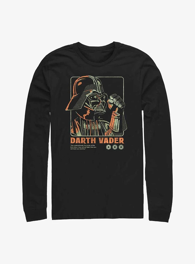 Star Wars Vader Choke Long Sleeve T-Shirt