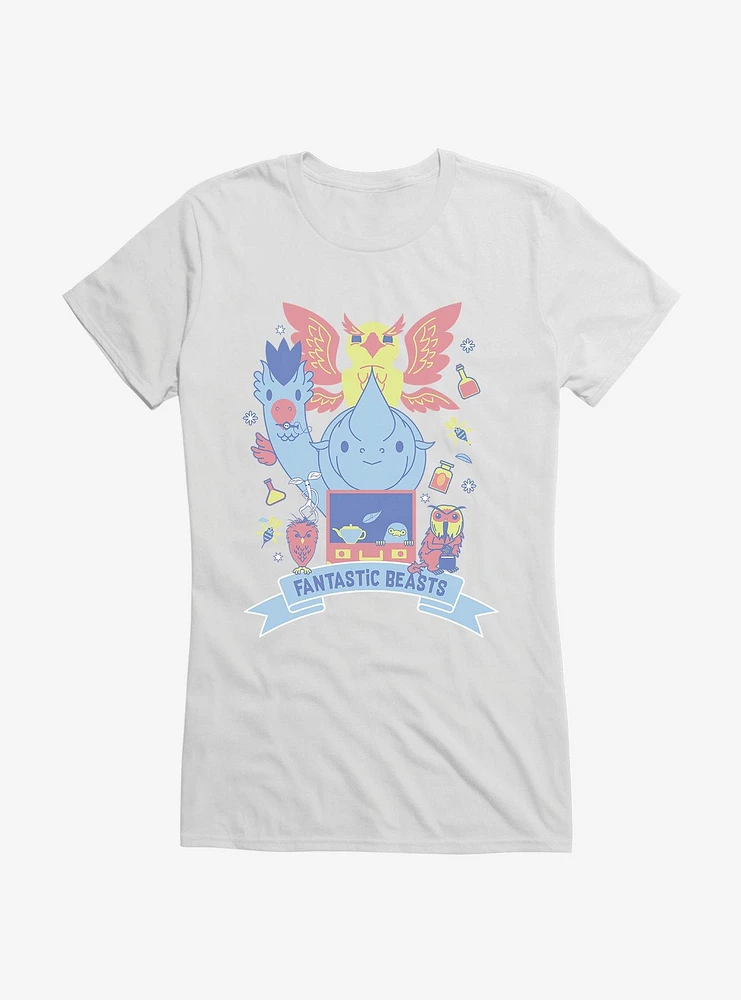 Fantastic Beasts Luggage Girls T-Shirt