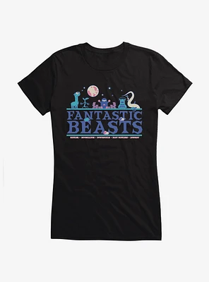 Fantastic Beasts Moon Girls T-Shirt