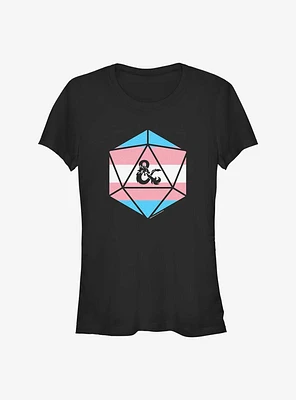 Dungeons & Dragons Transgender Pride Dice T-Shirt