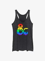 Dungeons & Dragons Pride Flag Logo Tank