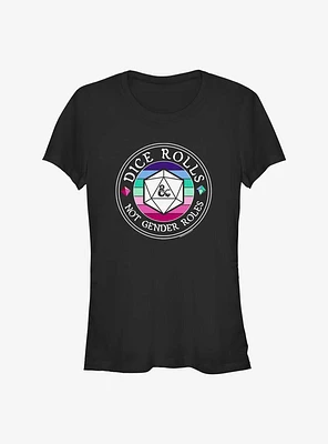 Dungeons & Dragons Dice Roles Pride T-Shirt