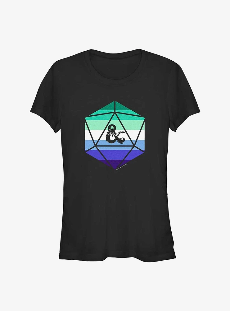 Dungeons & Dragons Gay Pride Dice T-Shirt