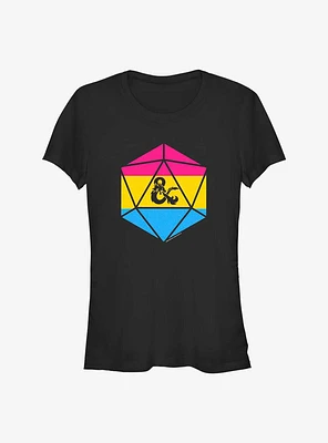 Dungeons & Dragons Pansexual Pride Dice T-Shirt