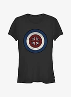 Marvel Captain Peggy Carter Shield Girls T-Shirt