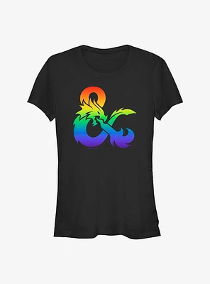 Dungeons & Dragons Pride Gradient Logo T-Shirt