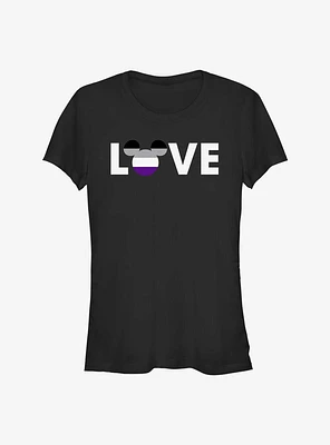 Disney Mickey Mouse Asexual Love Pride T-Shirt