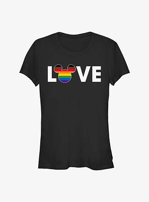 Disney Mickey Mouse Rainbow Love Pride T-Shirt