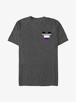 Disney Mickey Mouse Asexual Badge Pride T-Shirt