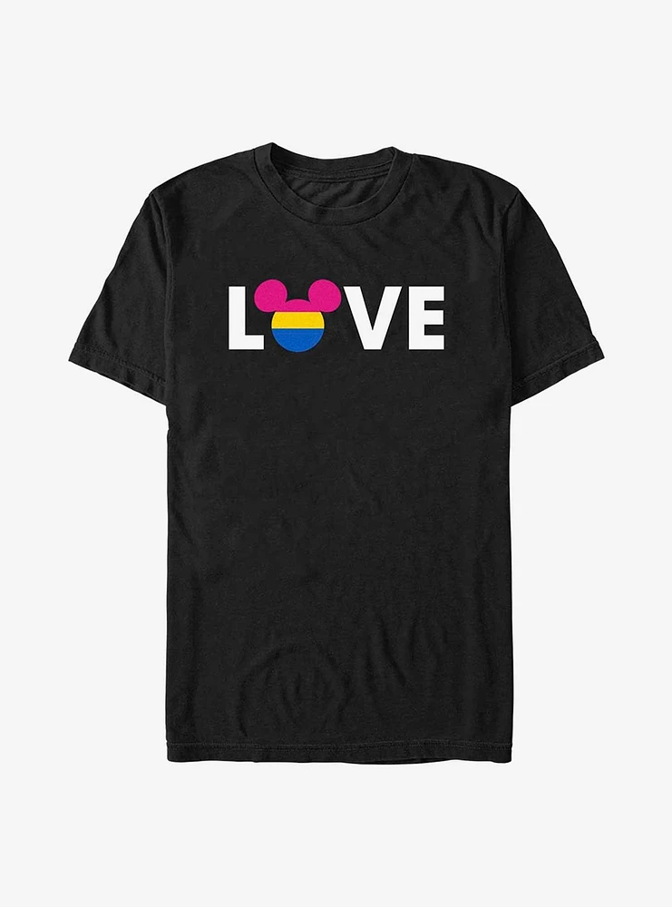 Disney Mickey Mouse Pansexual Love Pride T-Shirt