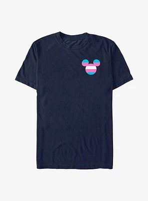 Disney Mickey Mouse Transgender Pride Badge T-Shirt
