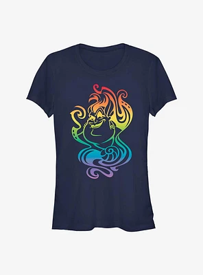 Disney Villains Ursula Badge Pride T-Shirt