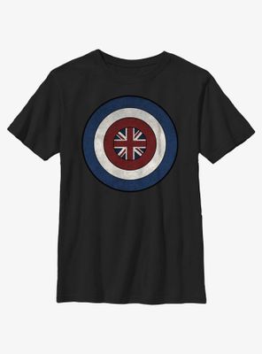 Marvel Captain Peggy Carter Shield Youth T-Shirt