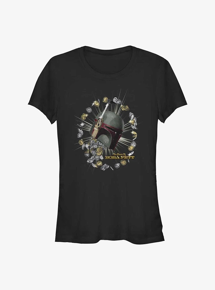 Star Wars The Book of Boba Fett All About Credits Girls T-Shirt