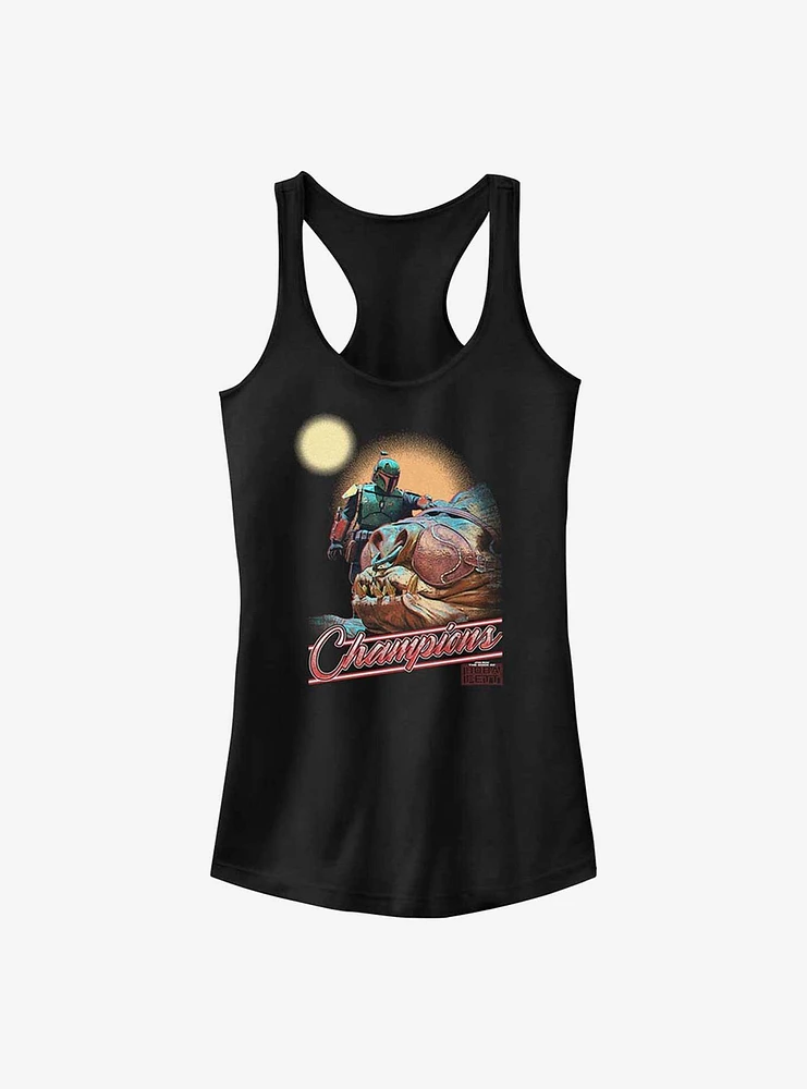 Star Wars The Book of Boba Fett Championship Breed Girls Tank