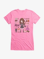 Harry Potter Hermione Potion Icons Girls T-Shirt