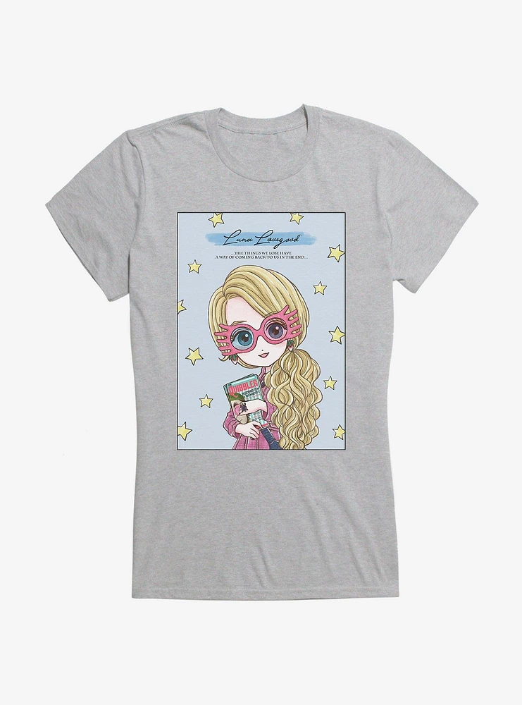 Harry Potter Luna The End Quote Girls T-Shirt