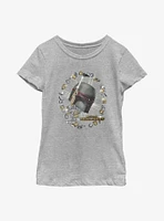 Star Wars The Book Of Boba Fett All About Credits Youth Girls T-Shirt