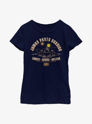 Star Wars The Book Of Boba Fett Jawa Part Collection Youth Girls T-Shirt