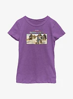 Star Wars The Book Of Boba Fett Speeder Bike Pursuit Youth Girls T-Shirt
