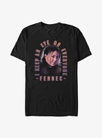 Star Wars The Book Of Boba Fett Fennec Smirk T-Shirt