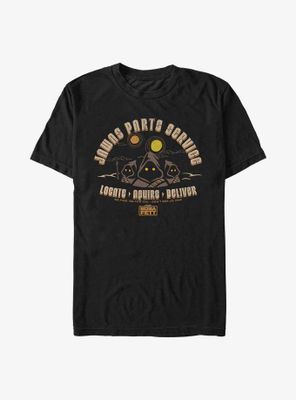 Star Wars The Book Of Boba Fett Jawa Part Collection T-Shirt