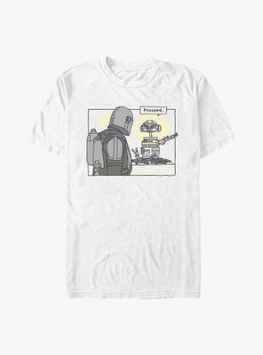 Star Wars The Book Of Boba Fett Proceed T-Shirt