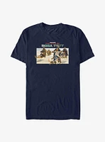 Star Wars The Book Of Boba Fett Speeder Bike Pursuit T-Shirt
