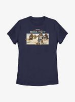 Star Wars The Book Of Boba Fett Speeder Bike Pursuit Womens T-Shirt