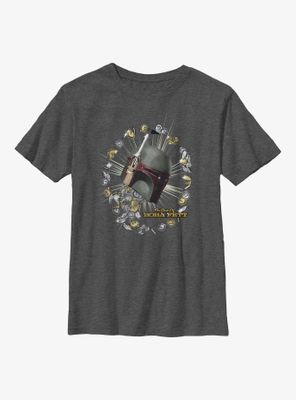 Star Wars The Book Of Boba Fett All About Credits Youth T-Shirt