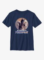 Star Wars The Book Of Boba Fett Firespray Bantha Youth T-Shirt