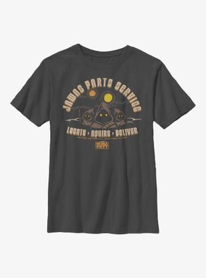 Star Wars The Book Of Boba Fett Jawa Part Collection Youth T-Shirt