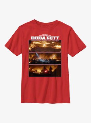 Star Wars The Book Of Boba Fett Thousand Tears Youth T-Shirt