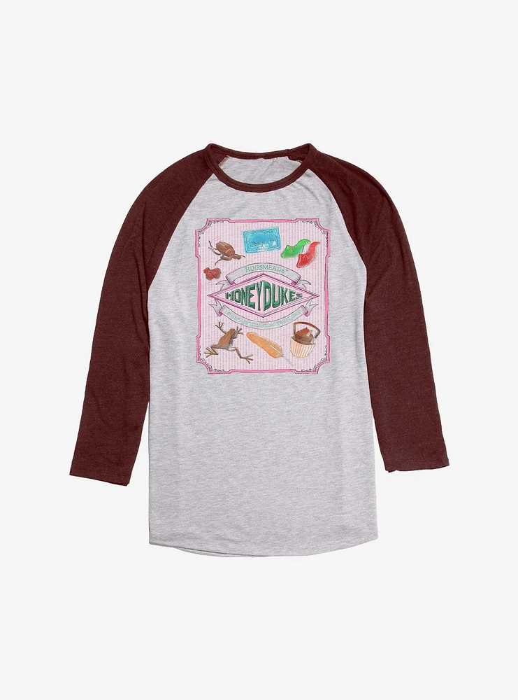 Harry Potter Honeydukes Sweet Shop Raglan