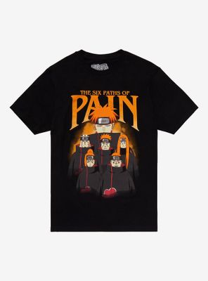 Naruto Shippuden Six Paths Of Pain Collage T-Shirt