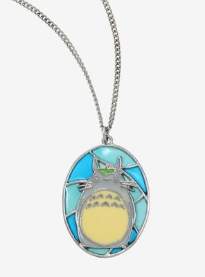 Studio Ghibli My Neighbor Totoro Totoro Stained Glass Necklace - BoxLunch Exclusive 