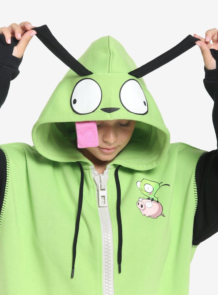 Invader Zim GIR Cosplay Girls Hoodie Plus