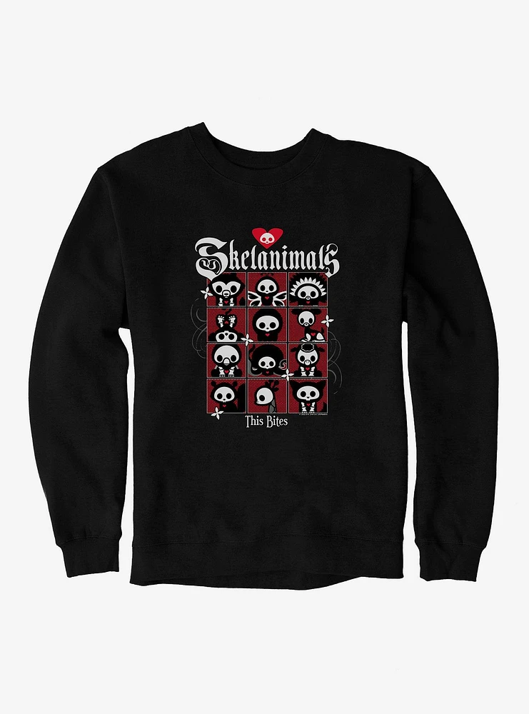 Skelanimals This Bites Sweatshirt