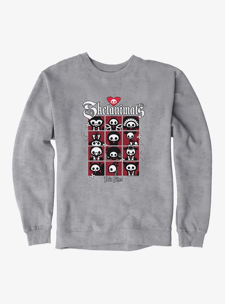 Skelanimals This Bites Sweatshirt