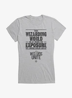 Harry Potter: Wizards Unite We Need Your Help Girls T-Shirt