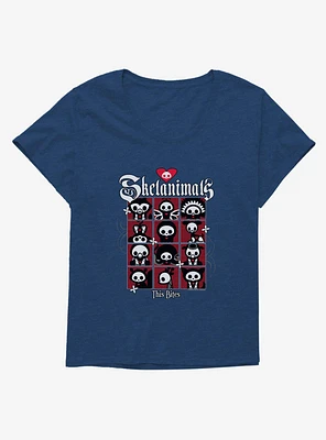 Skelanimals This Bites Girls T-Shirt Plus