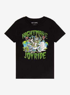 Nightmare Joyride Boyfriend Fit Girls T-Shirt
