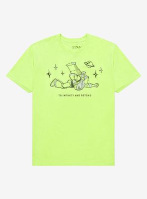 Disney Pixar Toy Story Buzz Lightyear Infinity and Beyond Tonal Women's T-Shirt - BoxLunch Exclusive