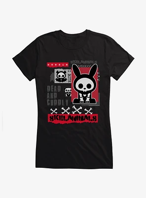 Skelanimals Dead And Cuddly Girls T-Shirt
