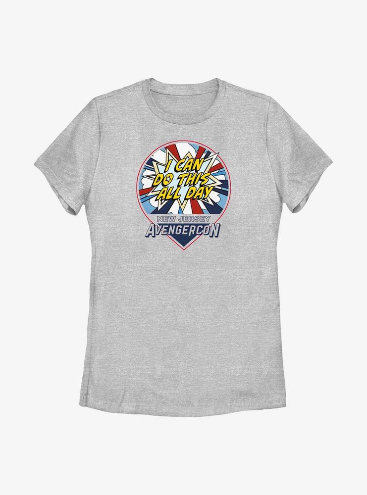 Marvel Ms. All Day Avengercon Womens T-Shirt